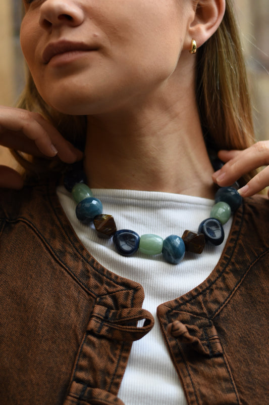 Collar Manon Azul