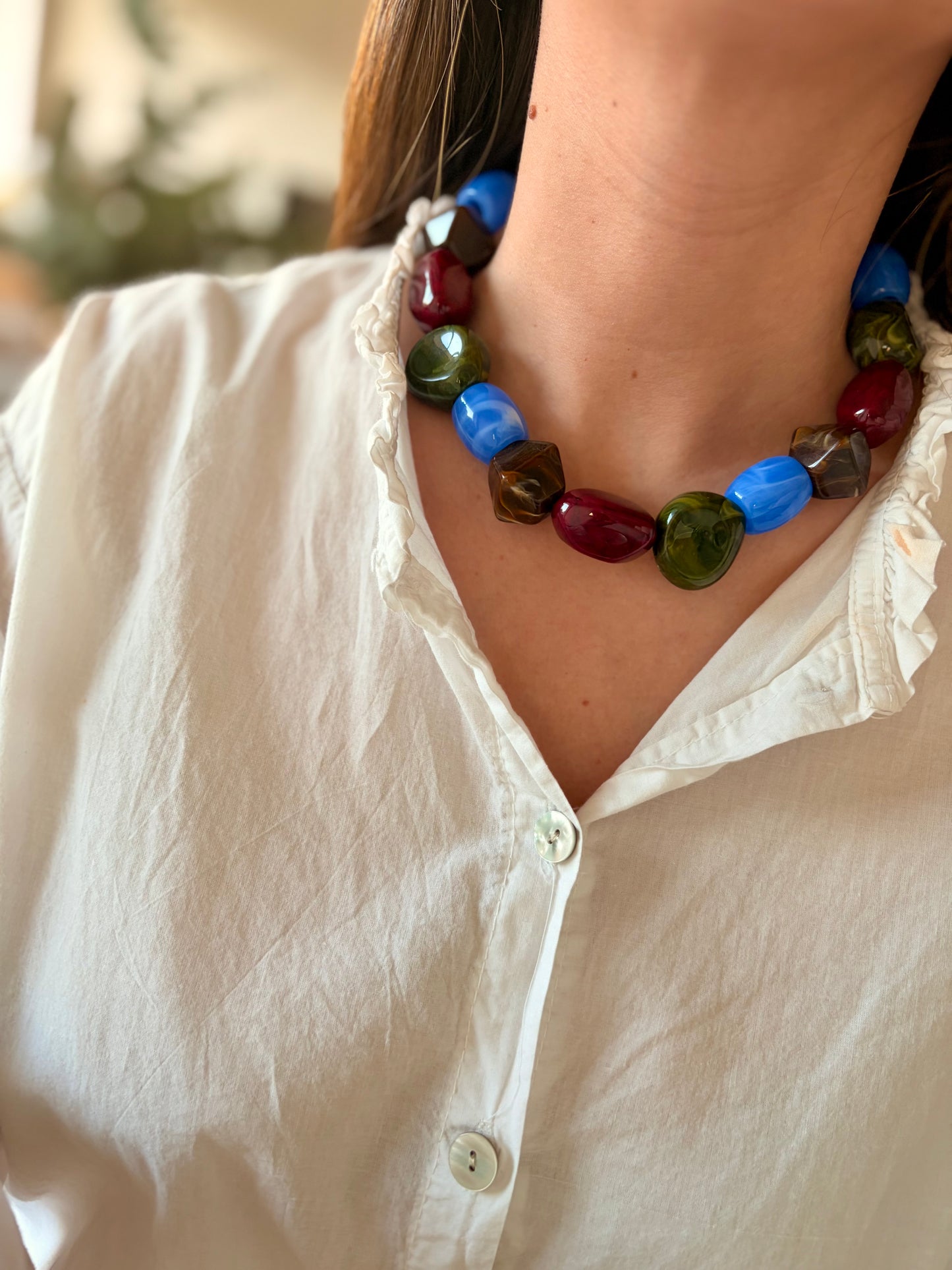 Collar Manon verde