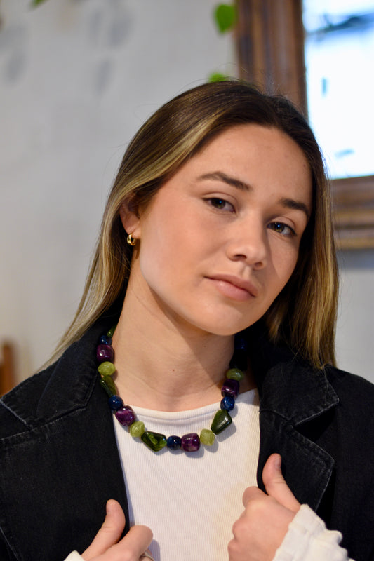 Collar Calipso verde