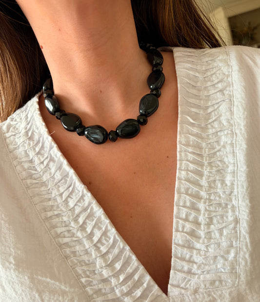 Collar Carlota Negro