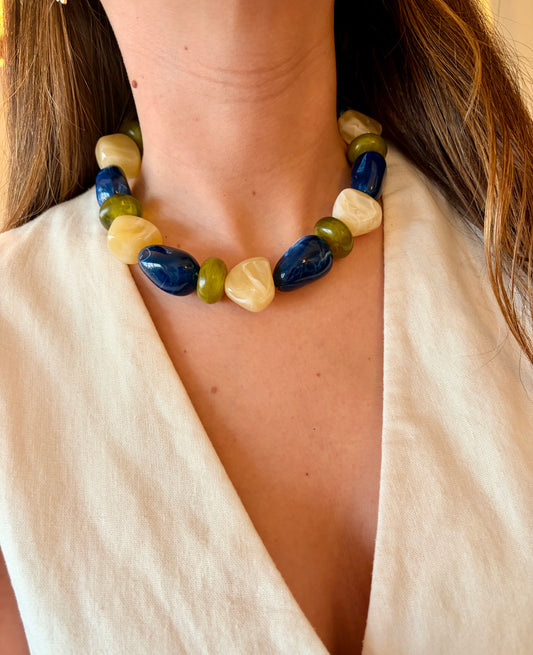 Collar Rush azul